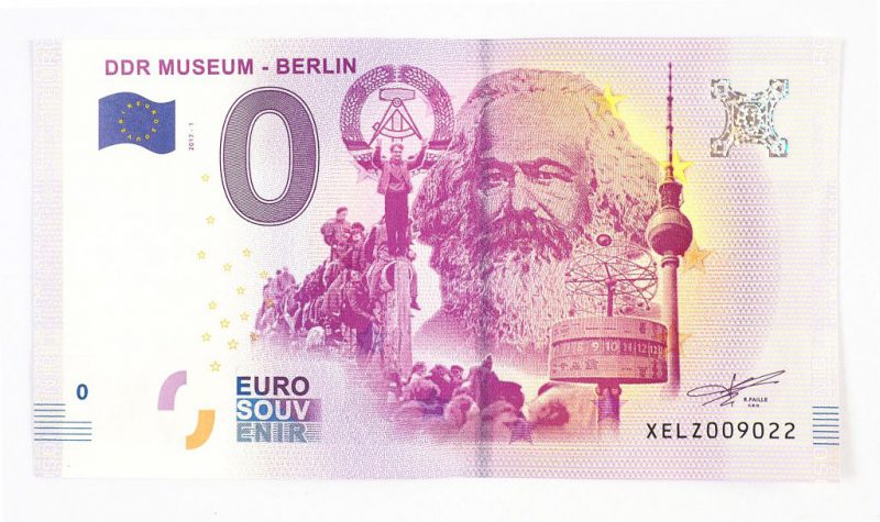 是一文不值或一紙千金？歐盟推出紀念馬克思的零元紙鈔